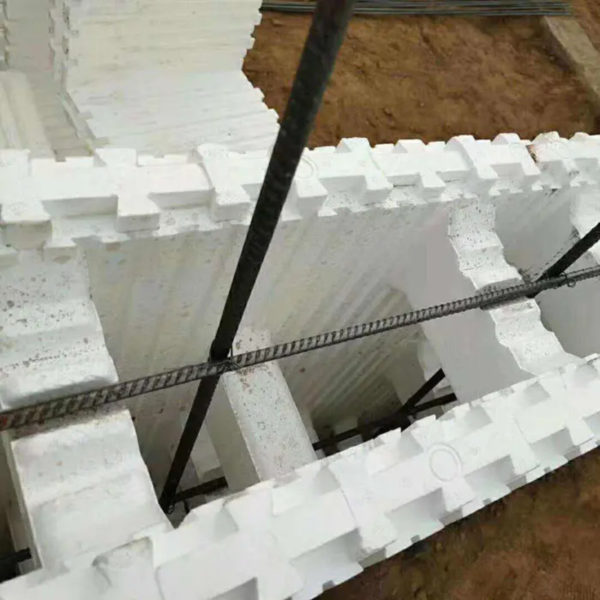 Изолированные бетонные формы прямой формы 300 мм для строительства插图