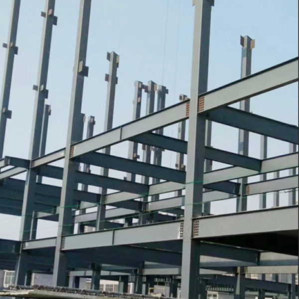 Высокопрочное структурное оцинкованное многоэтажное стальное здание из двутавровой балки для дома/квартиры插图1