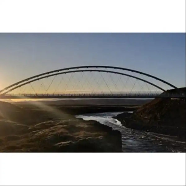 Металлический арочный мост с системой горячего цинкования тетивы арочной балки插图1