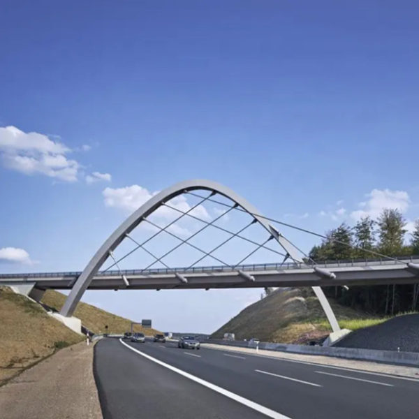 Высокопрочный сборный стальной арочный мост插图
