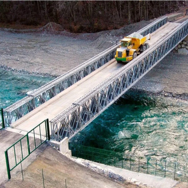 Китайский завод цена река пересечения стали мост бейли для временного использования插图