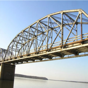 Мост из сборных окрашенных стальных конструкций Q355 с арочным переходом для пешеходов插图2