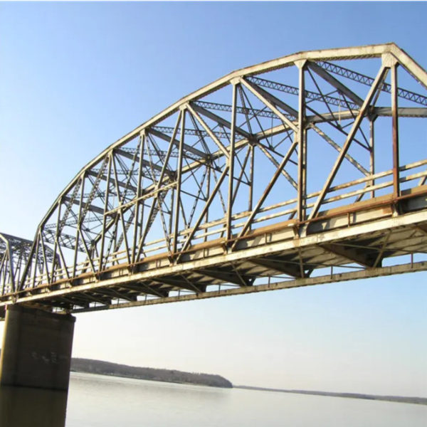 Железнодорожный стальной связанный конструкционный стальной арочный мост с опорными стойками Австралия Америка стандарт插图2