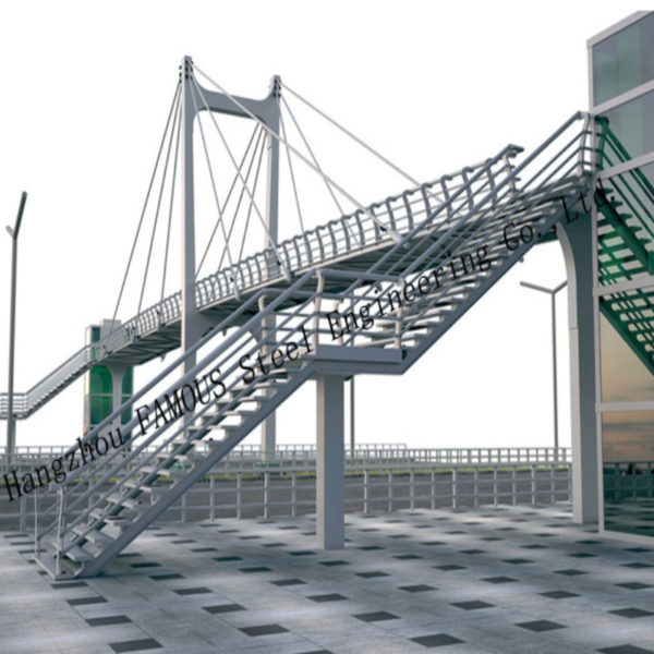Сборный стальной пешеходный мост Бейли插图2