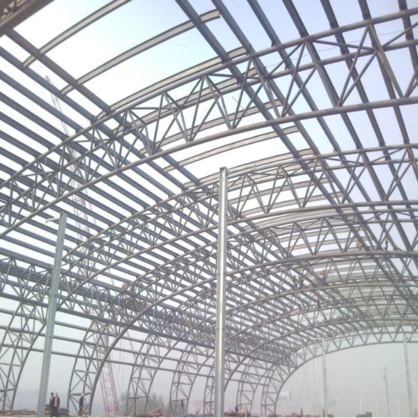 Предварительно спроектированный склад длиннопролетной системы каркасного здания из стальных конструкций插图1