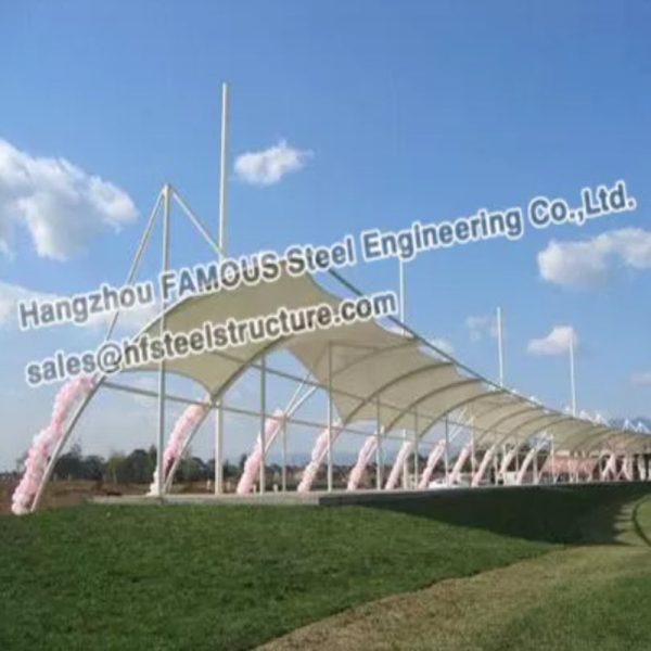 Армирование мембранной конструкции коммерческого стального здания стадиона插图2