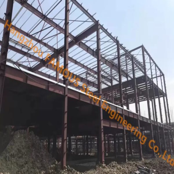 Быстровозводимая стальная конструкция здания склада с Н-образной колонной-балкой插图6