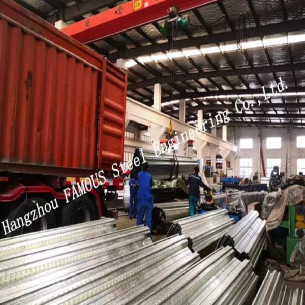 Индивидуальная оцинкованная стальная композитная напольная палуба ComFlor 60 Альтернатива профилю